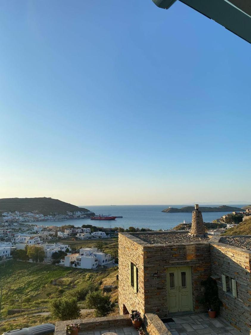 Seaview Up Villa Korissia  Bagian luar foto